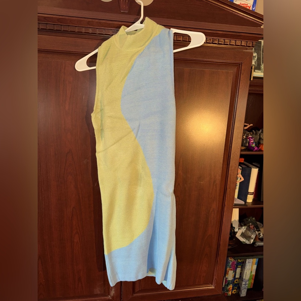 Mock Neck Dress